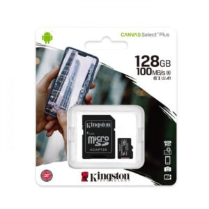MEMORIA MICRO SD 128GB KINGSTON CANVAS SELECT 100R A SDCS2/128GB