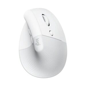 MOUSE LOGITECH  LIFT VERTICAL ERGONOMIC INALÁMBRICO BLUETOOTH + RECEPTOR 4000 DPI 910-006469 BLANCO / GRIS