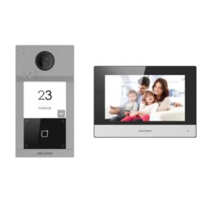 KIT VIDEO PORTERO CONTROL DE ACCESO IP HIKVISION DS-KIS604-P C-O-STD 305303808