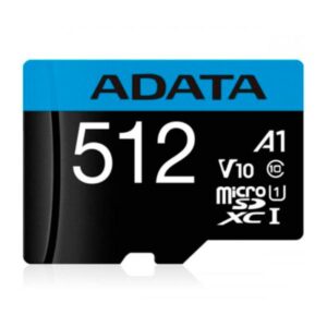 MEMORIA MICRO SD 512GB ADATA AUSDX512GUICL10A1-RA1