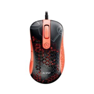 MOUSE GAMING RGB ADATA XPG SLINGSHOT ALÁMBRICO USB 12000 DPI SLINGSHOT-BK/OGCWW NEGRO / NARANJA