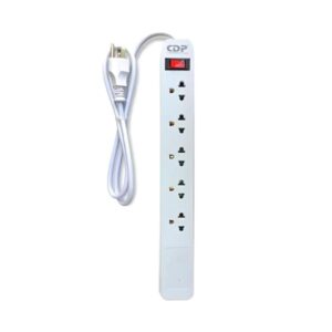REGLETA PROTECTOR DE VOLTAGE CDP 1500 W 5 OUTLET RU-SS5