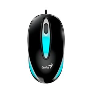 MOUSE RGB GENIUS RS2 DX-MINI ALÁMBRICO USB 1200 DPI 31010025400 NEGRO