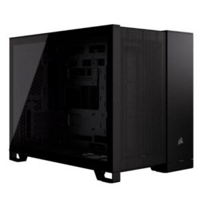 CASE GAMING CORSAIR 2500D AIRFLOW MINI TOWER SIN VENTILACIÓN INCLUIDA  CON VIDRIO LATERAL Y MALLA FRONTAL CC-9011263-WW