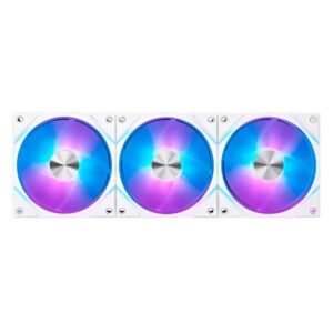 ABANICO MSI MPG EZ120 ARGB 3X12CM 306-7G24F04-809 BLANCO