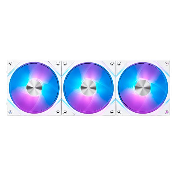ABANICO MSI MPG EZ120 ARGB 3X12CM 306-7G24F04-809 BLANCO
