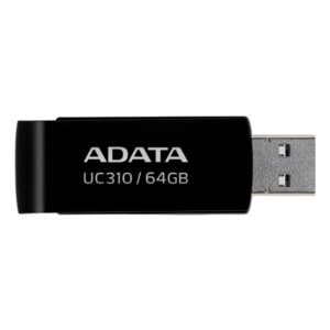 MEMORIA USB 64 ADATA UC310 USB-A 3.2 GEN 1 UC310-64G-RBK NEGRO