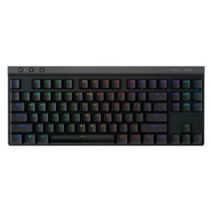 TECLADO GAMING RGB LOGITECH G515 LIGHTSPEED TKL MECÁNICO INALÁMBRICO BLUETOOTH INGLÉS 920-012423 NEGRO