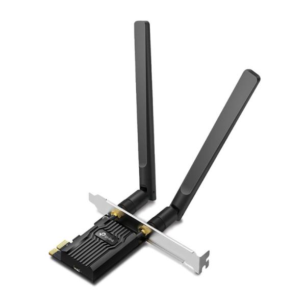 TARJETA DE RED TP LINK ARCHER TX20E(UN) PCI E WI FI 6 BLUETOOTH 5.2 AX1800 2.4 GHZ 5 GHZ NEGRO