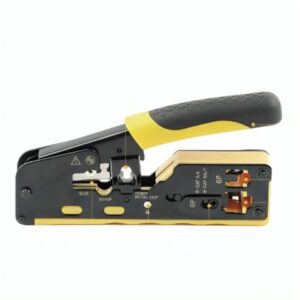 CRIMPADORA RJ45 SPROTEK STC-7388 NEGRO/AMARILLO