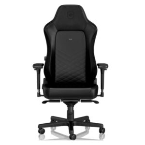 SILLA GAMING NOBLECHAIRS  HERO CUERO SINTÉTICO NBL-HRO-PU-BED NEGRO