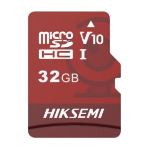 MEMORIA MICRO SD 32GB HIKSEMI HS-TF-D3 32G CLASE 10 95 M/S COMPATIBLE CON CÁMARAS HIKVISION Y OTRAS