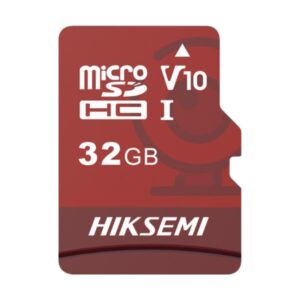 MEMORIA MICRO SD 32GB HIKSEMI HS-TF-E1 32G CLASE 10 95MB/S / 25MB/S  ESPECIALIZADA PARA VIDEOVIGILANCIA