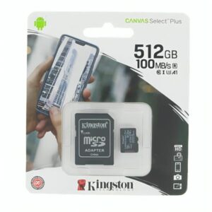 MEMORIA MICRO SD 512GB KINGSTON CANVAS SELECT PLUS 100R A UHS-I 100/85 MB/S SDCS2/512GB
