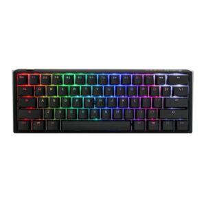 TECLADO GAMING RGB DUCKY ONE 3 MINI MECANICO USB-C ESPAÑOL SWITCH ROJO SILENCIOSO  DKON2161ST-SESPDCLAWSC1