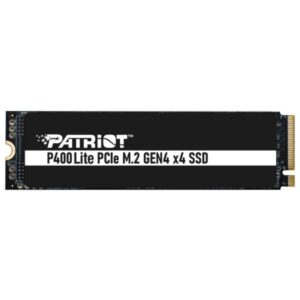 HD INTERNO SOLIDO 500GB PATRIOT P400 LITE M.2 PCIe GEN 4 x4 3,500 MB/S / 2,400 MB/S P400LP500GM28H