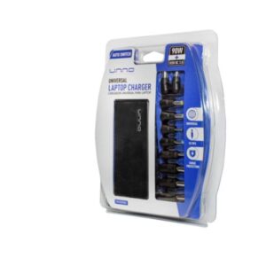 CARGADOR UNNO TEKNO UNIVERSAL PARA PORTATIL 90W PW5291BK NEGRO