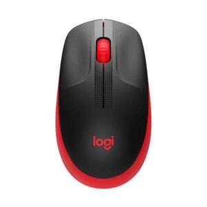 MOUSE LOGITECH  M190 INALÁMBRICO CON RECEPTOR NANO 1000 DPI 910-005904 ROJO