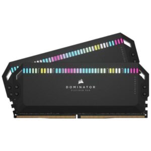 MEMORIA RAM PC 32GB (2X16GB) CORSAIR DOMINATOR PLATINUM RGB DDR5 6000MHZ CL36 1.35V CMT32GX5M2E6000C36