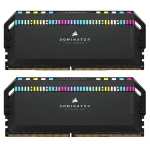 MEMORIA RAM PC 32GB(2X16GB) CORSAIR DOMINATOR RGB DDR5 5200MHZ CL40 1.25V CMT32GX5M2B5200C40