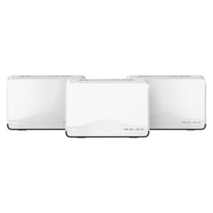 ROUTER MERCUSYS HALO H27BE (3-PACK) (EU) BE3600 2.4 GHZ / 5 GHZ 3600 MBPS WI-FI 7 MESH HALO H27BE(3-PACK)
