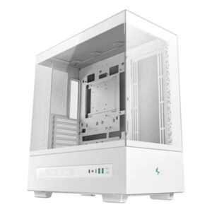 CASE DEEPCOOL CH690 DIGITAL WH MID TOWER SIN VENTILACIÓN INCLUIDA CON VIDRIO LATERAL R-CH690-WHNNA0D-G-1 BLANCO