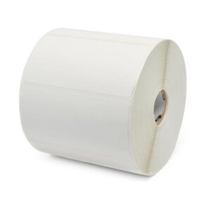 ROLLO DE ETIQUETAS ZEBRA PAPEL 4" X 2" NUCLEO 1" TRANSFERENCIA TERMICA Z-PERFORM 2000T 6 ROLLOS/CARTON 10005851