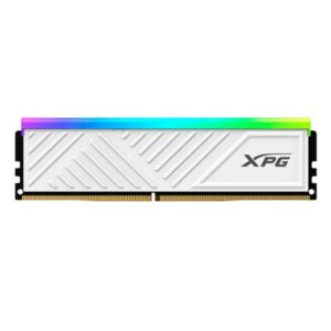 MEMORIA RAM PC 16GB XPG AX4U320016G16A SWHD35G DDR4 3200 MHZ CL16 1.35 V GAMMIX D35 WHITE, DISIPADOR BAJO PERFIL, XMP 2.0 DIMM 288 PINES
