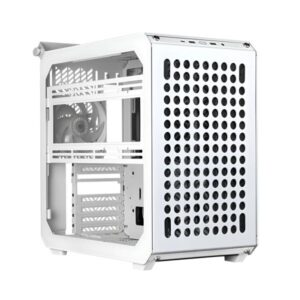 CASE COOLER MASTER QUBE 500 FLATPACK EDITION MID TOWER VENTILADOR 1 DE 120MM CON VIDRIO Y MALLA LATERAL Q500-WGNN-S00 BLANCO