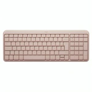 TECLADO LOGITECH K250 COMPACT MEMBRANA INALAMBRICO BLUETOOTH ESPAÑOL 920-013447 ROSADO
