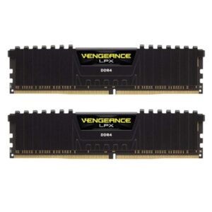 MEMORIA RAM PC 32GB (2X16GB) CORSAIR VENGEANCE LPX DDR4 3200 MHZ 1.35V CMK32GX4M2E3200C16 NEGRO