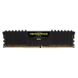 MEMORIA RAM PC 8GB CORSAIR VENGEANCE LPX DDR4 3200 MHZ C16 1.35V CMK8GX4M1E3200C16 NEGRO