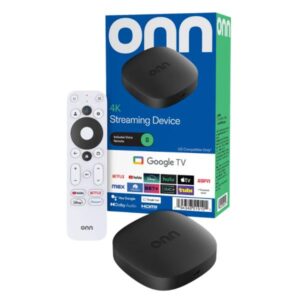DISPOSITIVO DE TRANSMISIÓN ONN GOOGLE TV 4K ONN-28078468-B NEGRO