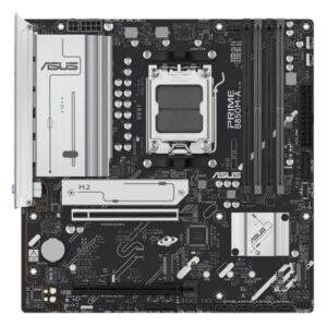 TARJETA MADRE ASUS PRIME B850M-A AM5 MICRO-ATX DDR5 90MB1LQ0-M0EAY0 NEGRO/BLANCO