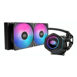 ENFRIAMIENTO LIQUIDO COOLER MASTER MASTERLIQUID CORE NEX 240 ARGB 240MM LGA1851/AM5 MLX-D24M-A18PA-R1 NEGRO