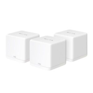 SISTEMA WIFI MERCUSYS DECO HALO H60X(3-PACK)(EU) AX1500 WHOLE HOME MESH DUAL BAND 300 MBPS 2.4 GHZ BLANCO