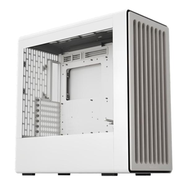 CASE HAVN BF 360 WHITE MID TOWER SIN VENTILACION INCLUIDA CON PANEL LATERAL HVN-CA-BF360-01 BLANCO
