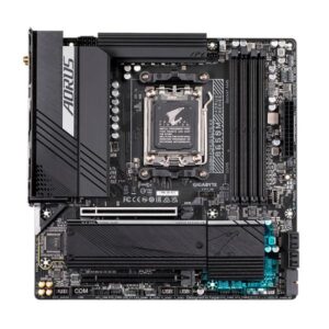 TARJETA MADRE GIGABYTE B650M AORUS ELITE AX AM5 MICRO ATX DDR5 NEGRO