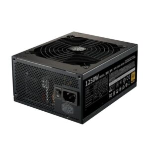 FUENTE DE PODER COOLER MASTER MWE GOLD 1250 V2 ATX 3.0 1250W 80 PLUS GOLD FULL MODULAR ATX MPE-C501-AFCAG-3U2 NEGRO