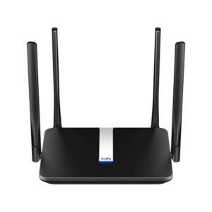 ROUTER  CUDY LT500-AU 2.0  5GHZ  AC1200  WIFI 4G LTE CAT.4 CUDY MESH CON ANTENAS DESMONTABLES NEGRO