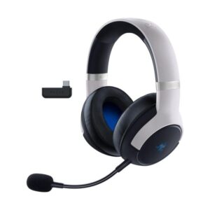 HEADSET GAMING RAZER KAIRA PRO INALÁMBRICO (BLUETOOTH/ 2.4 GHZ) PARA PLAYSTATION 5 RZ04-04030100-R3U1 BLANCO