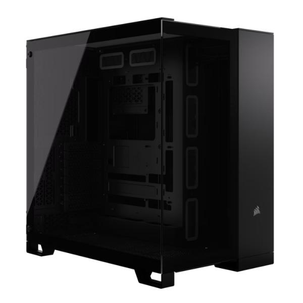 CASE GAMING RGB CORSAIR 6500X MID TOWER SIN VENTILACIÓN INCLUIDA CC-9011257-WW NEGRO