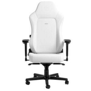 SILLA GAMING NOBLECHAIRS  HERO CUERO SINTÉTICO DE ALTA TECNOLOGÍA NBL-HRO-PU-WED BLANCO