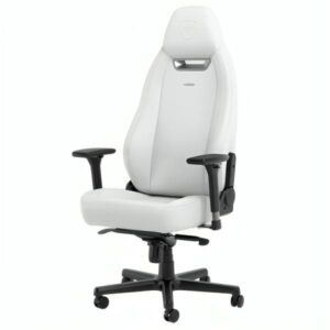 SILLA GAMING NOBLECHAIRS  LEGEND CUERO SINTÉTICO DE ALTA TECNOLOGÍA NBL-LGD-GER-WED BLANCO