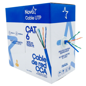 CABLE UTP CAT6 NOVA FAN60305001C 305M PVC