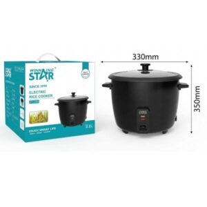 OLLA ARROCERA ELÉCTRICA 5L WINNING STAR ST-2000 900W DFG-710-WST-110V-15115 NEGRO