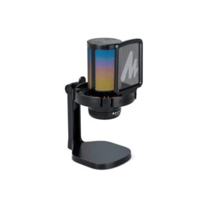 MICRÓFONO GAMING RGB MAONO DGM20 USB NEGRO