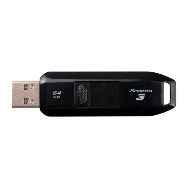 MEMORIA USB 64GB PATRIOT XPORTER USB-A 3.2 GEN 1 PSF64GX3B3U NEGRO
