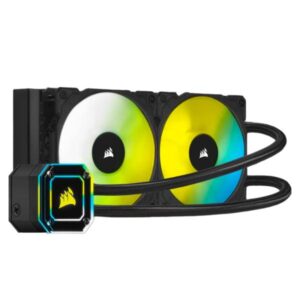 ENFRIAMIENTO LIQUIDO RGB CORSAIR ICUE H115I ELITE CAPELLIX AIO 280MM CW-9060047-WW NEGRO