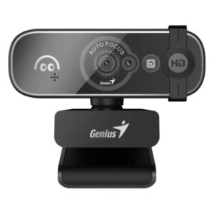 CÁMARA WEB GENIUS FACECAM OPEN 1080P FULL HD USB-A/USB-C RECONOCIMIENTO FACIAL Y CUBIERTA DE PRIVACIDAD 32200011400 NEGRO